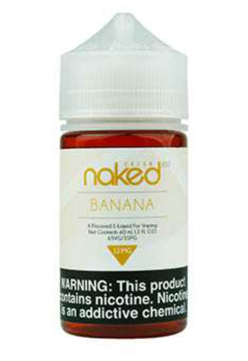 Naked Cream E-Juice 60ML | 12 MG | Banana